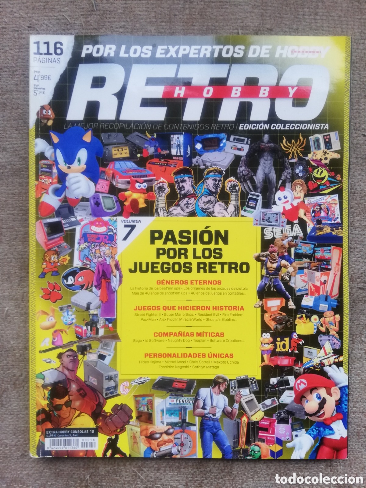 Sammeln von Zeitschriften und Zeitungen: Retrohobby Retro Hobby volumen 7. Extra hobby consolas 18. Pasi&oacute;n por los juegos retro