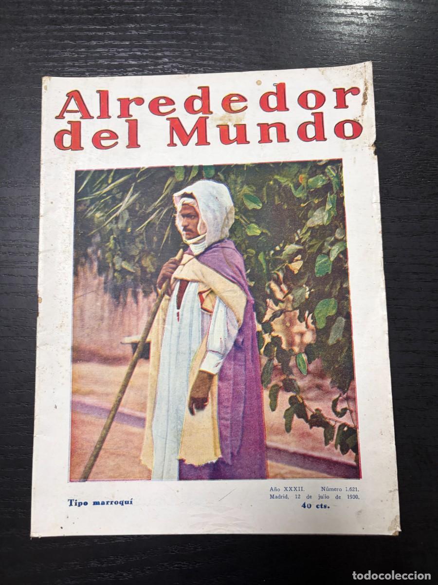 Coleccionismo de revistas y peri&oacute;dicos: ALREDEDOR DEL MUNDO. N&ordm; 1621. JULIO 1930. C&Oacute;MO SE FABRICA LA CERVEZA. LEER