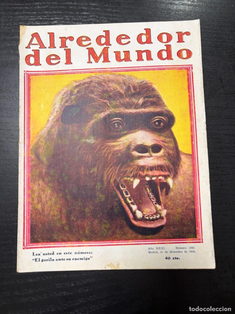 Colecionismo de Revistas e Jornais: ALREDEDOR DEL MUNDO. N&ordm; 1592. DICIEMBRE 1929. LOS IND&Iacute;GENAS DE FERNANDO POO. LEER