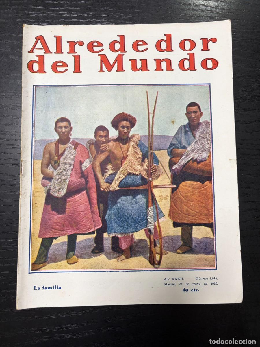 Colecionismo de Revistas e Jornais: ALREDEDOR DEL MUNDO. N&ordm; 1614. MAYO 1930. &iquest;QU&Eacute; SABEMOS DE LAS AURORAS BOREALES? LEER