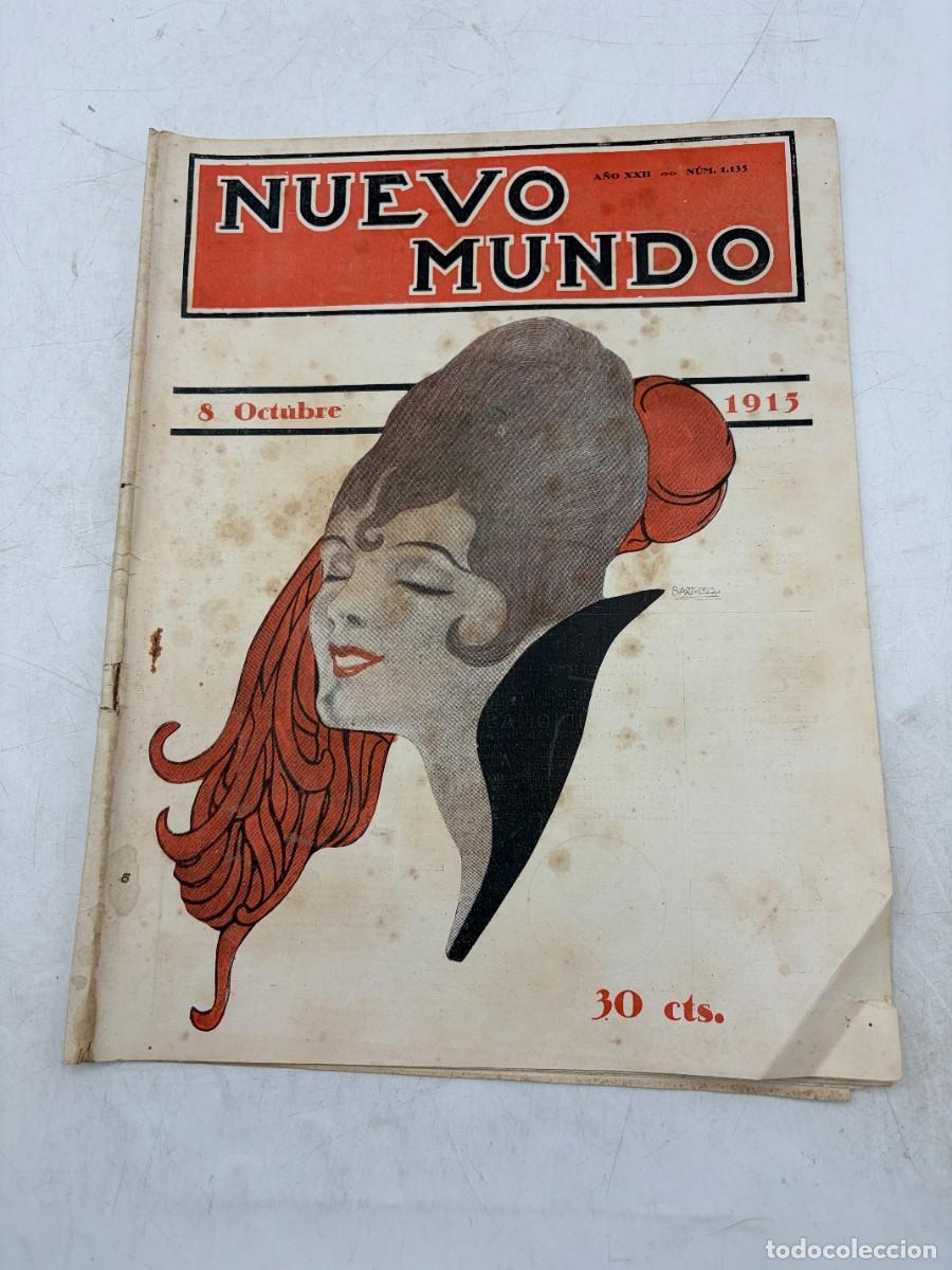 Coleccionismo de revistas y peri&oacute;dicos: REVISTA POPULAR ILUSTRADA. NUEVO MUNDO. N&ordm; 1135. OCTUBRE 1915. LA DECISI&Oacute;N DE BULGARIA. LEER