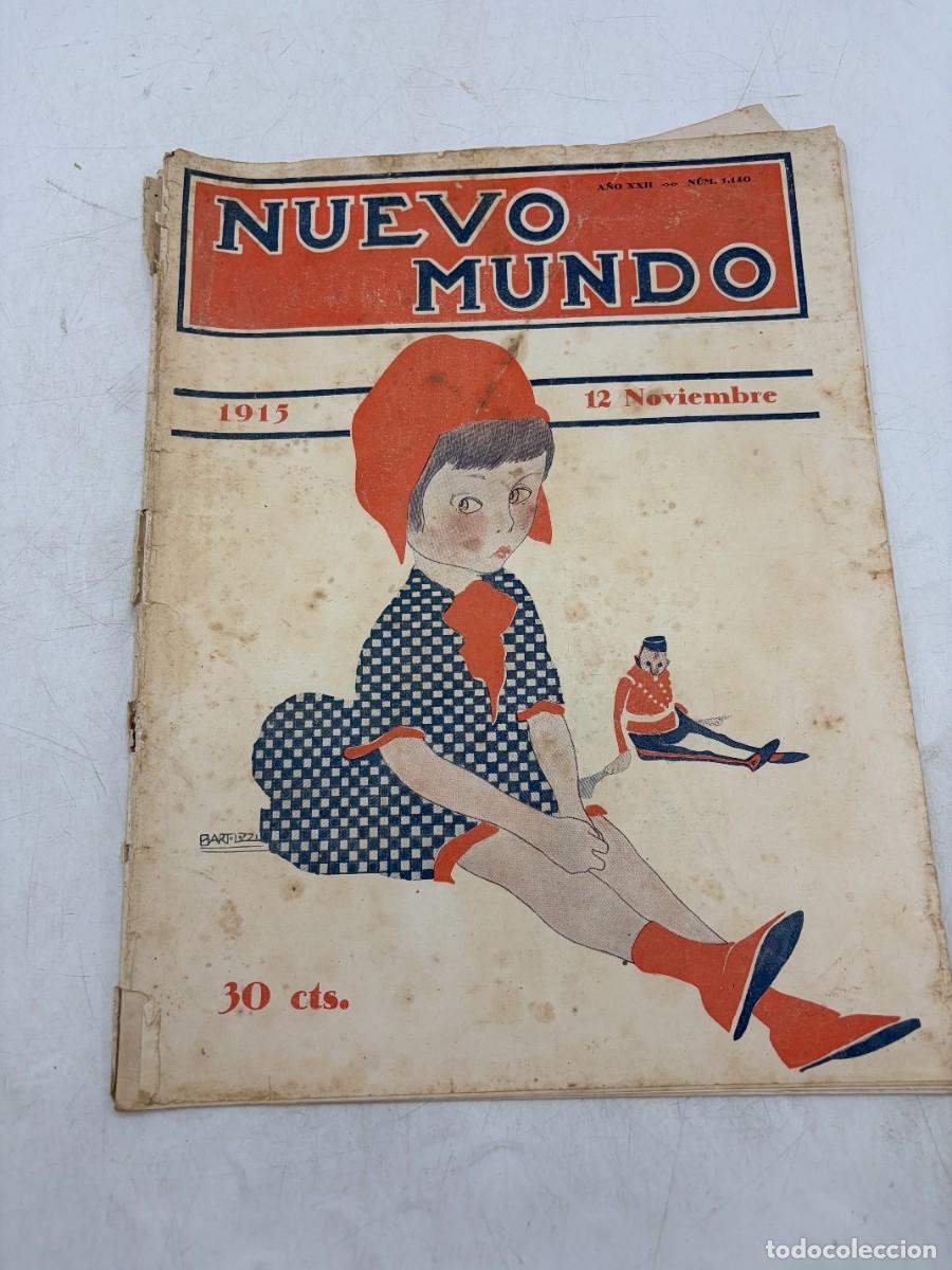 Coleccionismo de revistas y peri&oacute;dicos: REVISTA POPULAR ILUSTRADA. NUEVO MUNDO. N&ordm; 1140. NOVIEMBRE 1915. LA UNI&Oacute;N ECON&Oacute;MICA DE LOS ALIADOS