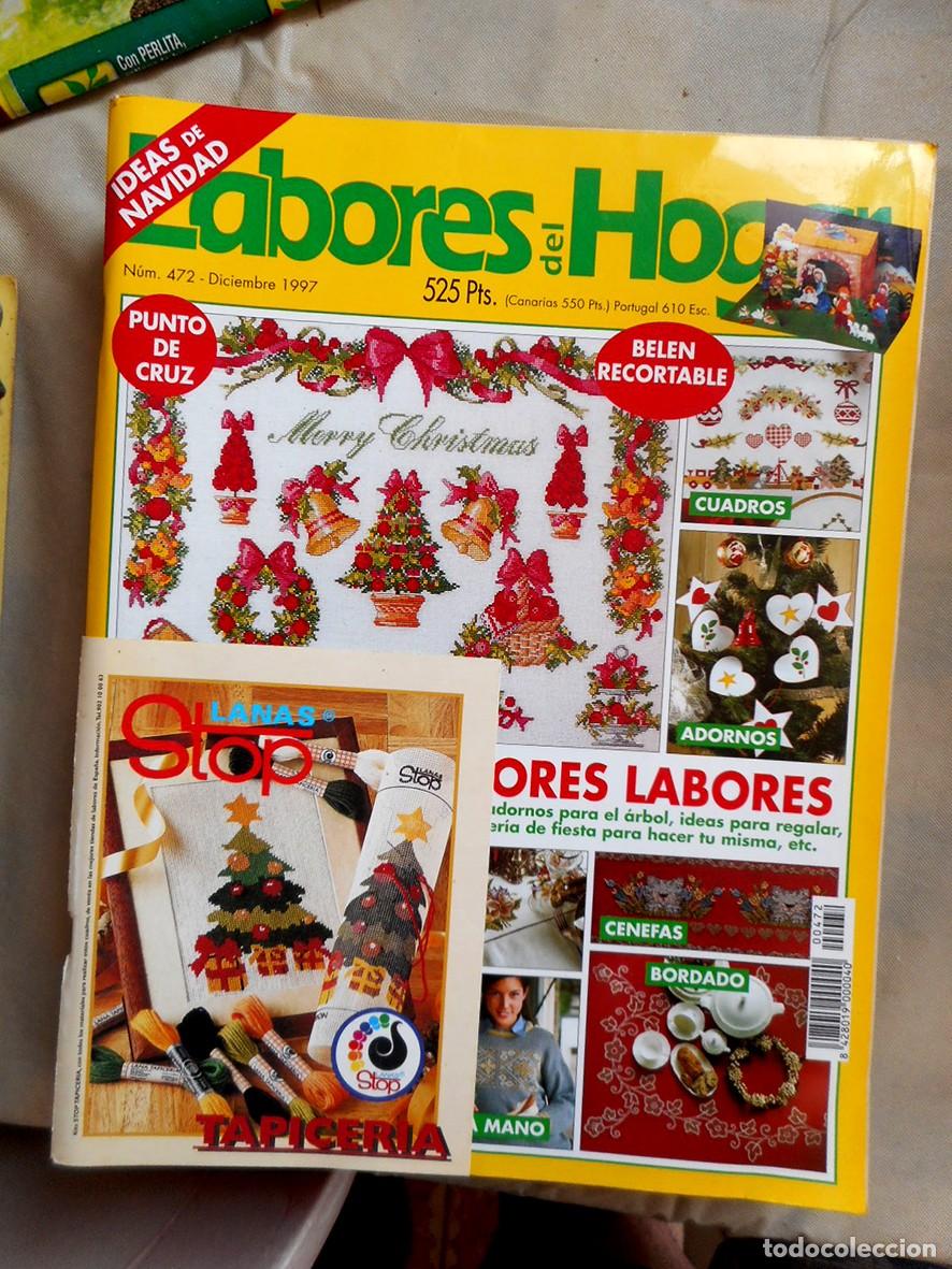 Coleccionismo de revistas y peri&oacute;dicos: REVISTA LABORES DEL HOGAR N&ordm;472 (DICIEMBRE 1997) -INCLUYE PATRONES-