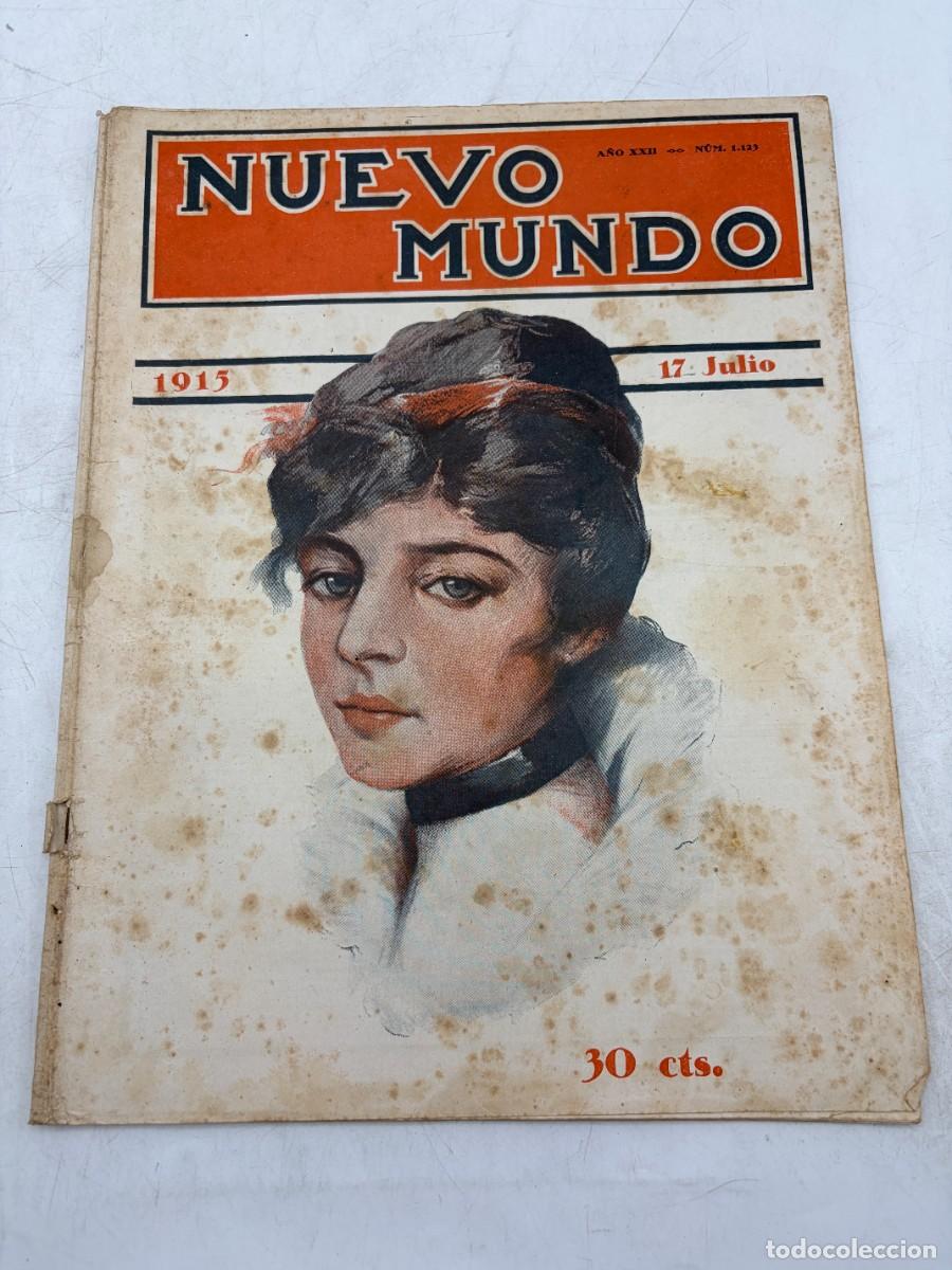 Coleccionismo de revistas y peri&oacute;dicos: REVISTA POPULAR ILUSTRADA. NUEVO MUNDO. N&ordm; 1123. JULIO 1915. LA TRANSFORMACI&Oacute;N DE LARACHE. LEER
