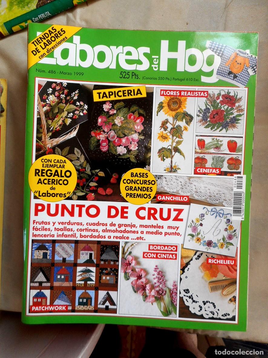 Coleccionismo de revistas y peri&oacute;dicos: REVISTA LABORES DEL HOGAR N&ordm;486 (MARZO 1999) -INCLUYE PATRONES-