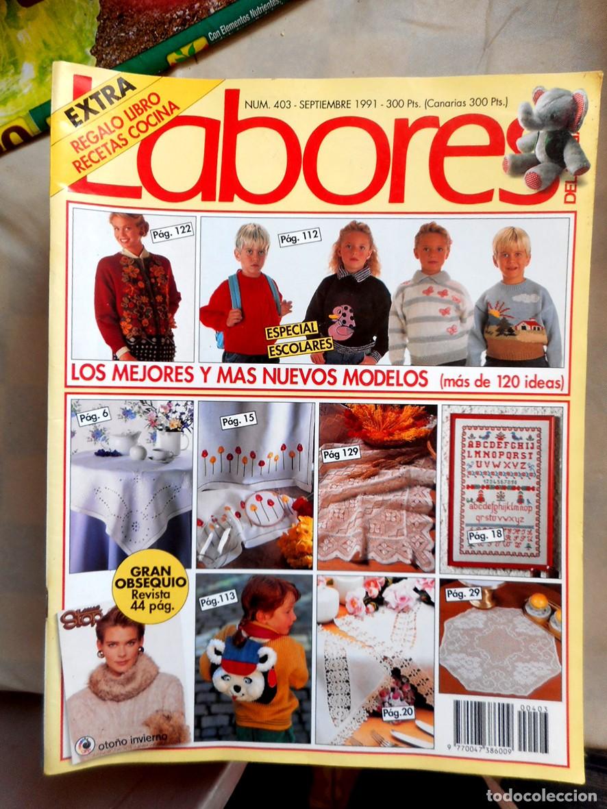 Colecionismo de Revistas e Jornais: REVISTA LABORES DEL HOGAR N&ordm;403 (SEPTIEMBRE 1991)