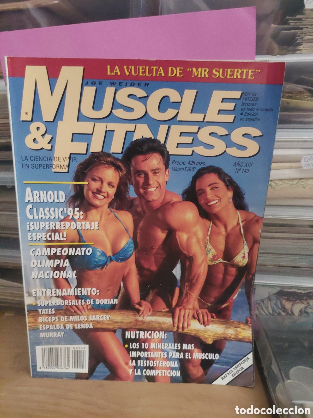 Coleccionismo de revistas y peri&oacute;dicos: 10 revistas muscle fitnees buen estado