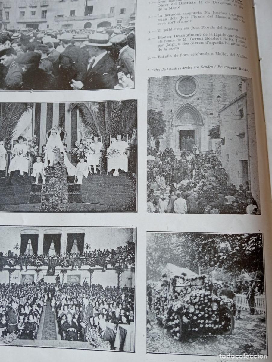 Coleccionismo de revistas y peri&oacute;dicos: REVISTA ANY 1922 LA DIADA 11 SETEMBRE DE 1714 A BLANES MASNOU MOLLET DEL VALLES VILAMAR DE CALAFELL