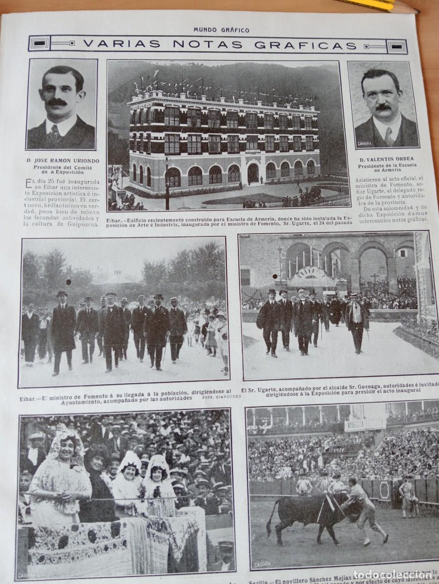 Sammeln von Zeitschriften und Zeitungen: REVISTA 1914 EIBAR JOSE RAMON URIONDO VALENTIN ORBEA GOENAGA UGARTE ONTROPOFAGOS DE FILIPINAS