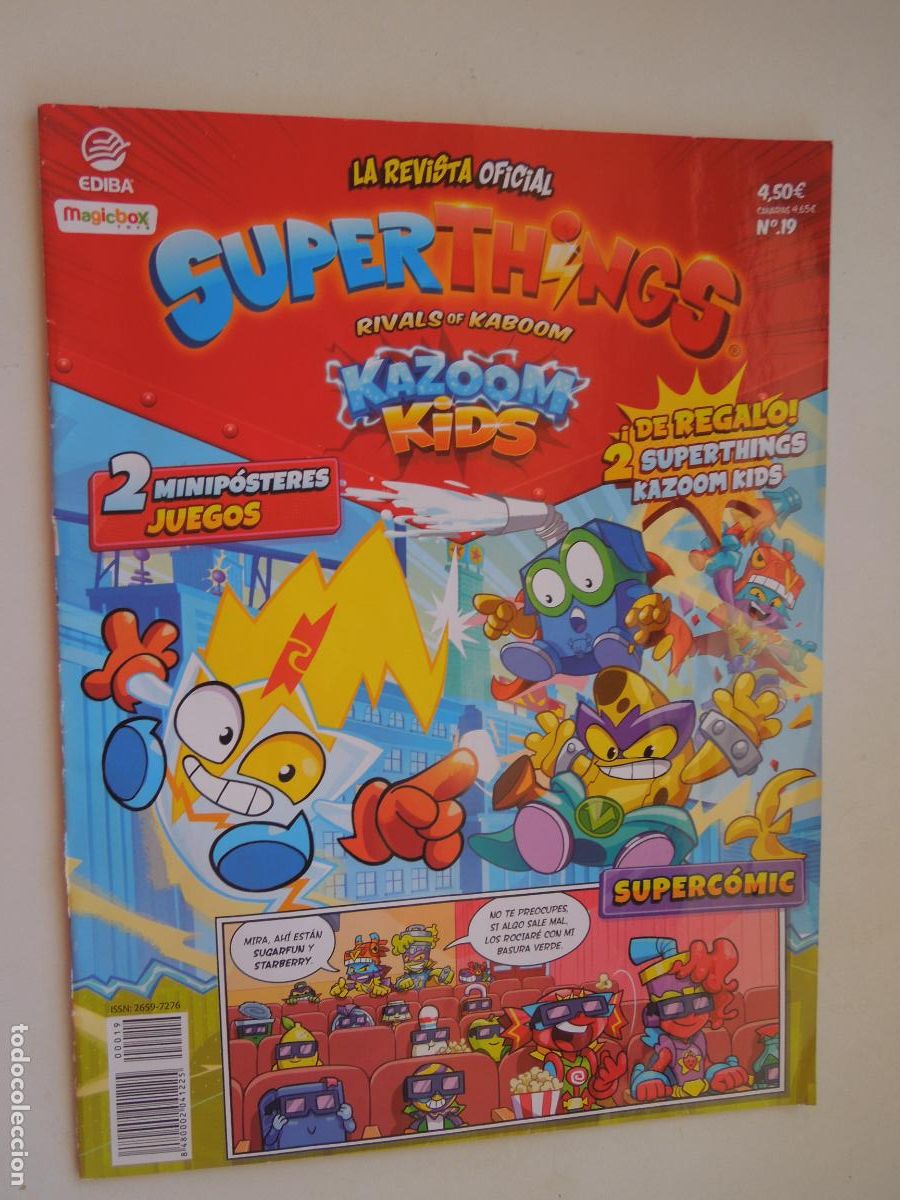 Coleccionismo de revistas y peri&oacute;dicos: SUPERTHINGS N&ordm; 19 REVISTA OFICIAL - SERIE RIVALS OF KAZOOM - EDIBA