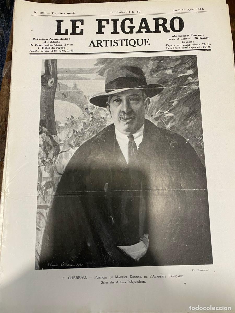 Coleccionismo de revistas y peri&oacute;dicos: LE FIGARO ARTISTIQUE, N.108 1926