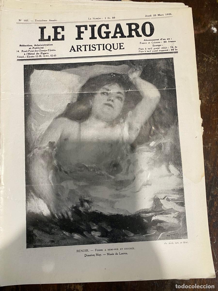 Coleccionismo de revistas y peri&oacute;dicos: LE FIGARO ARTISTIQUE, N.107 1926