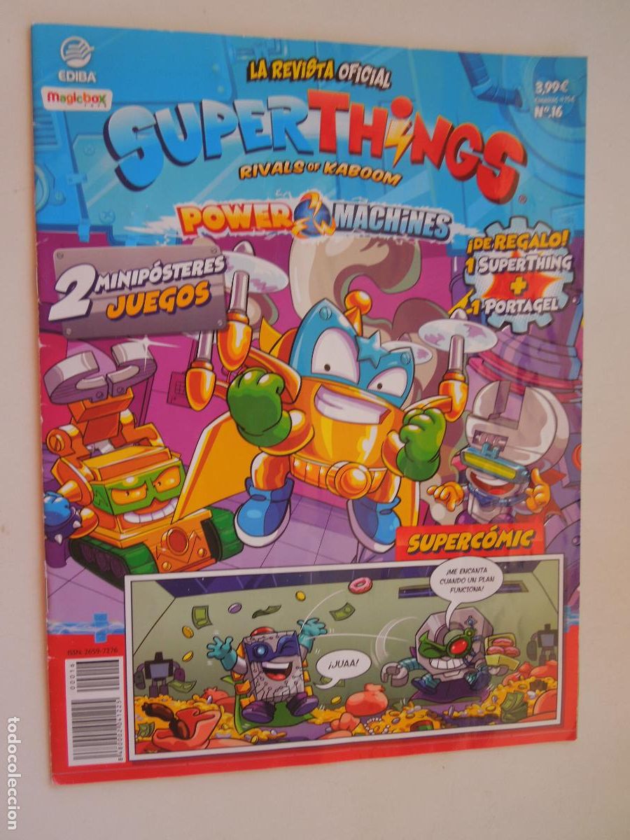 Coleccionismo de revistas y peri&oacute;dicos: SUPERTHINGS N&ordm; 16 REVISTA OFICIAL - SERIE RIVALS OF KAZOOM - EDIBA
