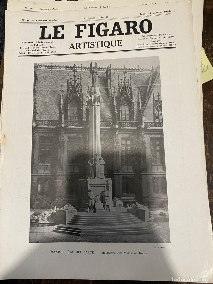 Coleccionismo de revistas y peri&oacute;dicos: LE FIGARO ARTISTIQUE, N.97 1926