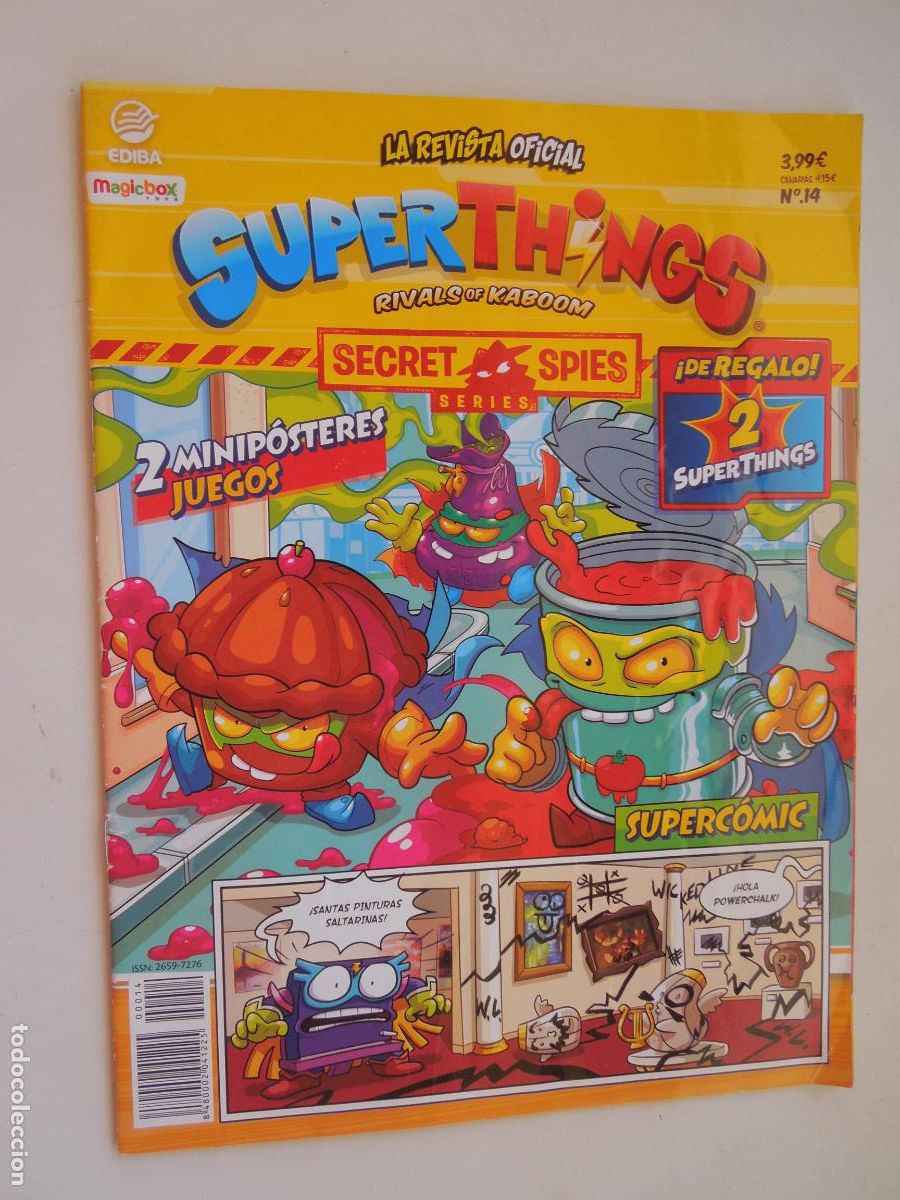 Coleccionismo de revistas y peri&oacute;dicos: SUPERTHINGS N&ordm; 14 REVISTA OFICIAL - SERIE RIVALS OF KAZOOM - EDIBA