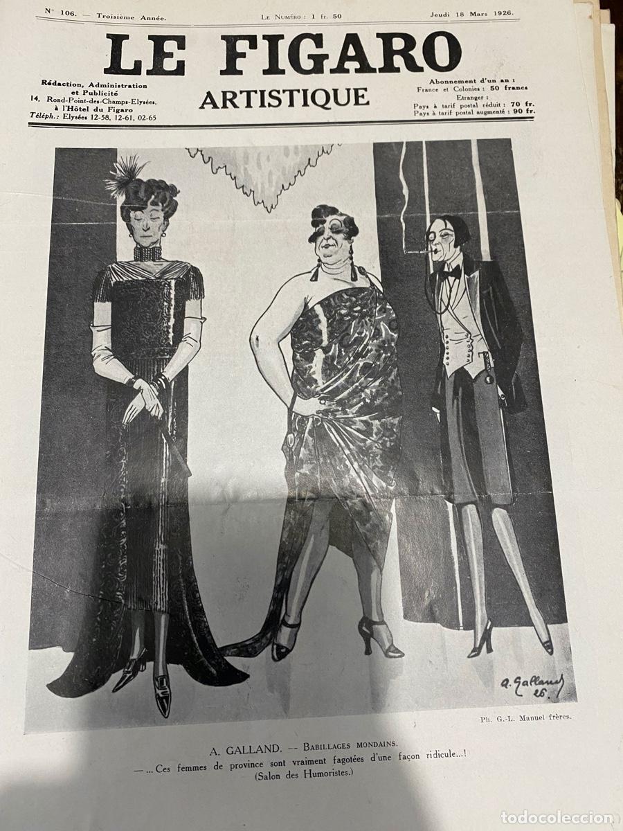 Colecionismo de Revistas e Jornais: LE FIGARO ARTISTIQUE, N.106 1926