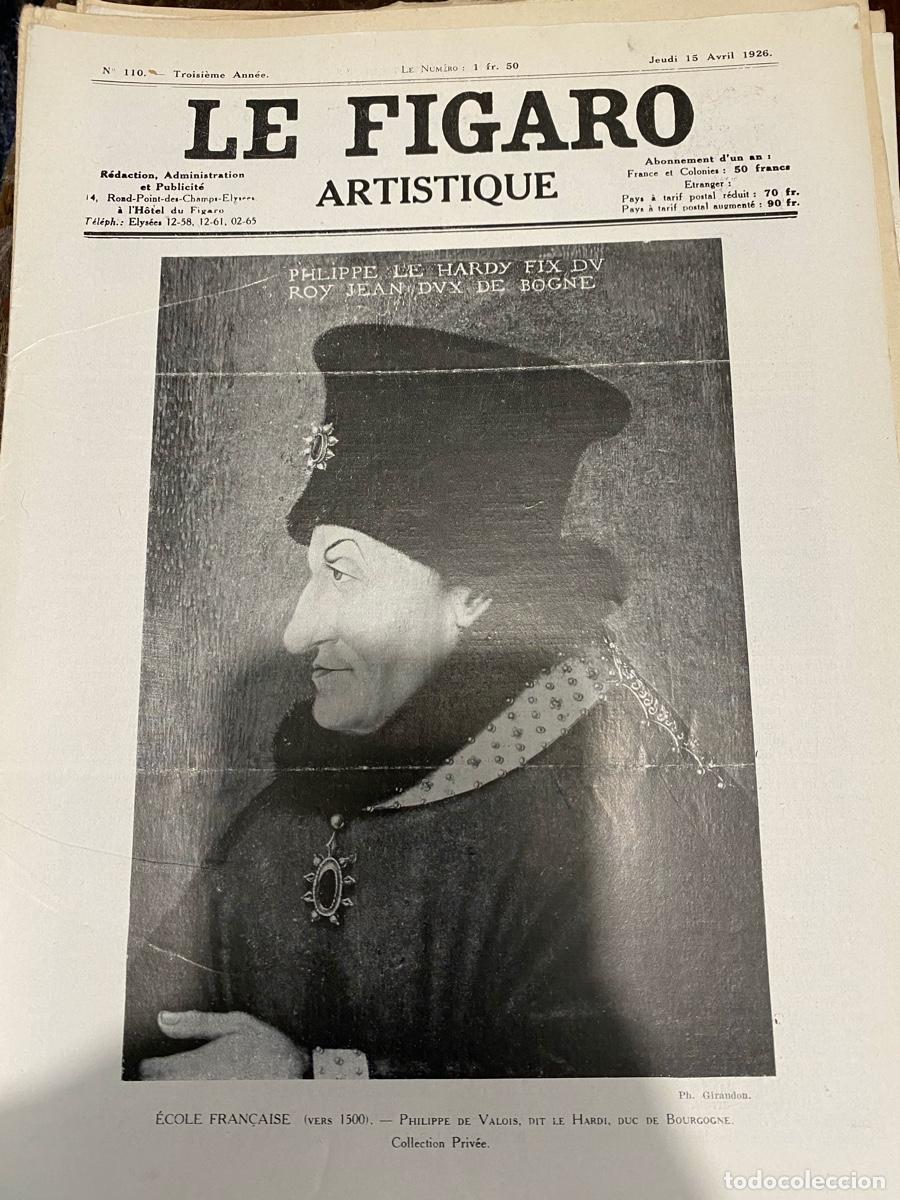 Colecionismo de Revistas e Jornais: LE FIGARO ARTISTIQUE, N.110 1926