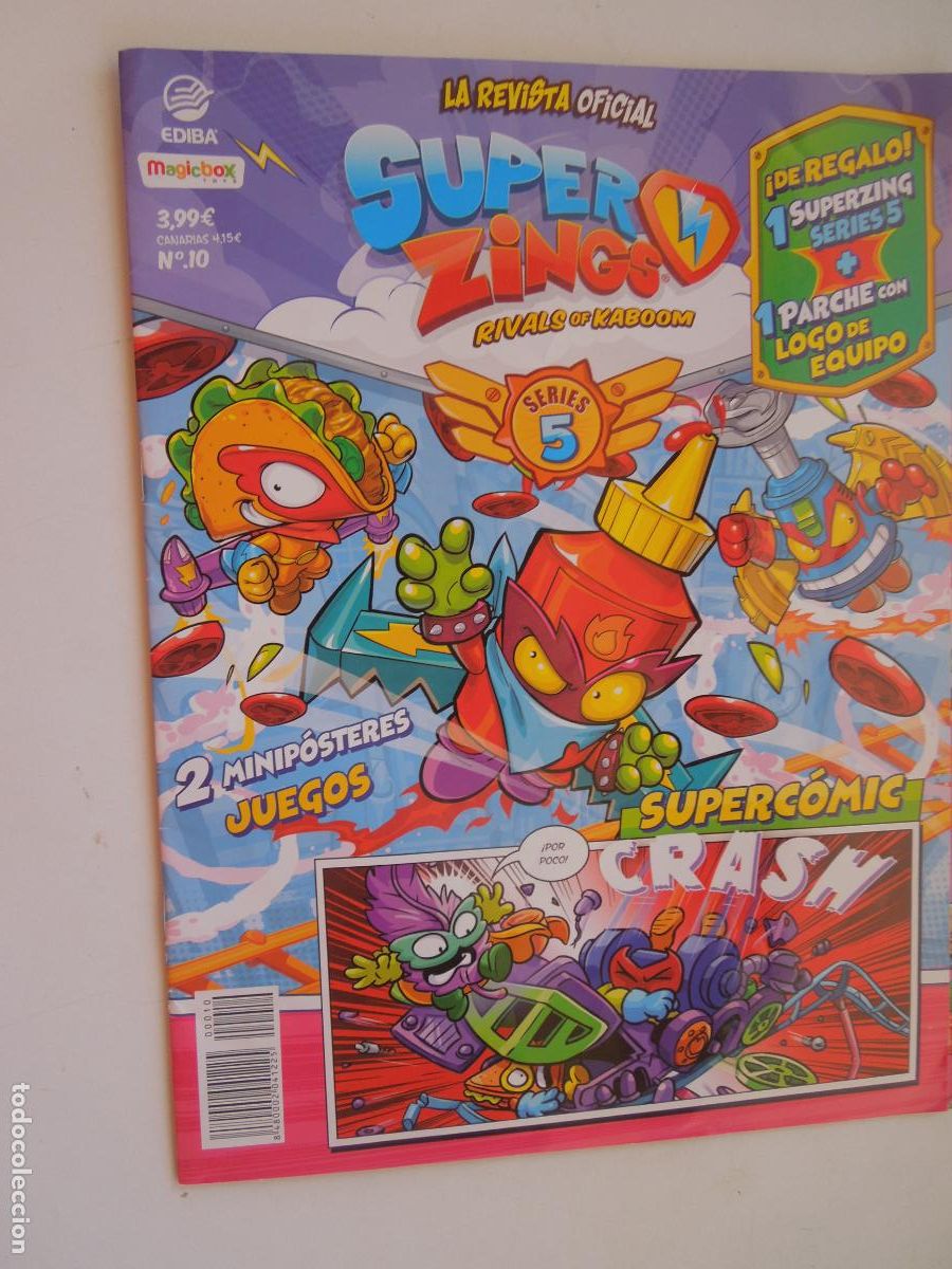 Coleccionismo de revistas y peri&oacute;dicos: SUPERTHINGS N&ordm; 10 REVISTA OFICIAL - SERIE RIVALS OF KAZOOM - EDIBA