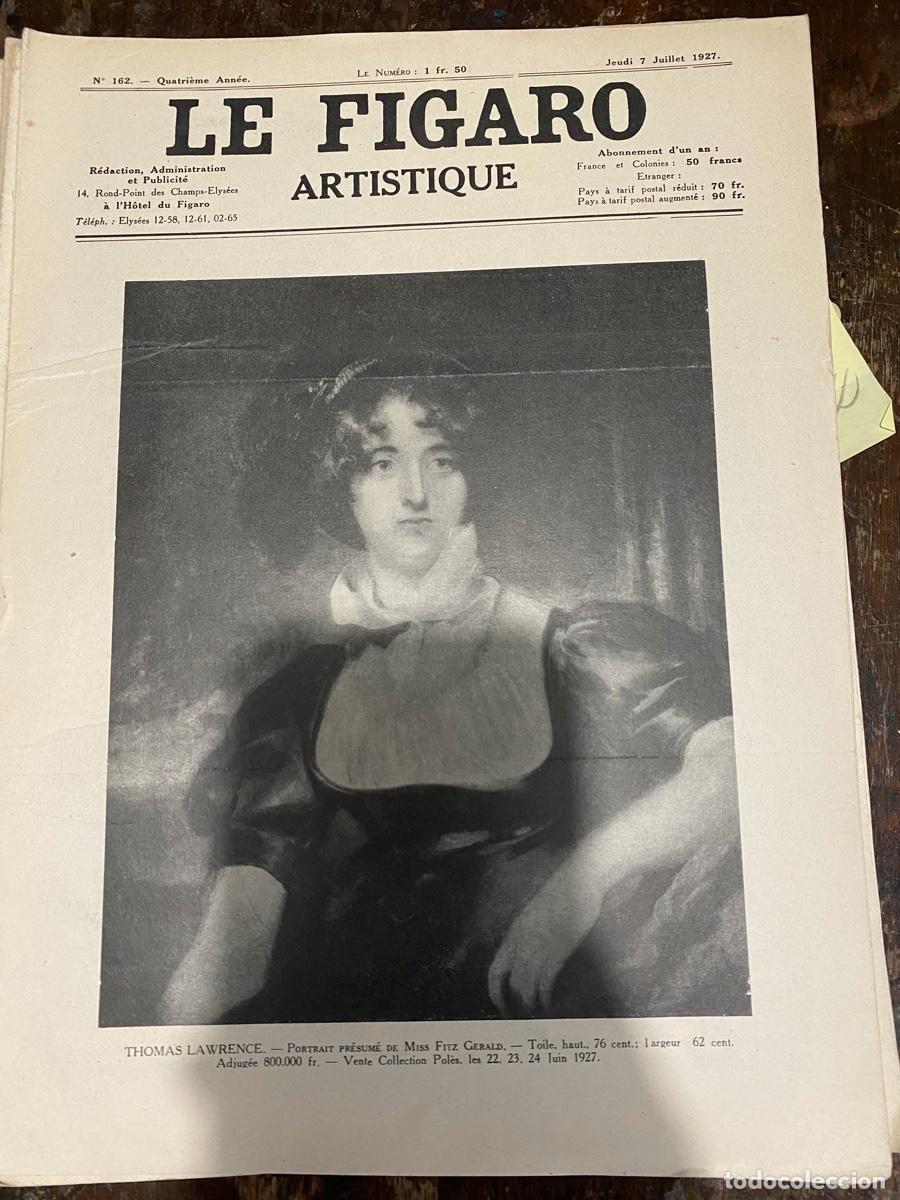 Coleccionismo de revistas y peri&oacute;dicos: LE FIGARO ARTISTIQUE, N.162 1927