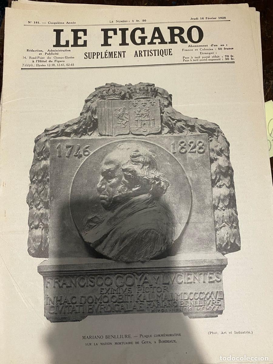 Coleccionismo de revistas y peri&oacute;dicos: LE FIGARO ARTISTIQUE, N.181 1928