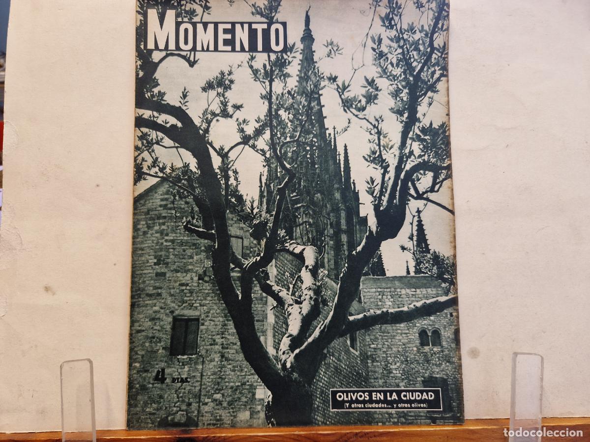 Collezionismo di Riviste e Giornali: REVISTA. MOMENTO. OLIVOS EN LA CIUDAD. 10 DE JUNIO 1954