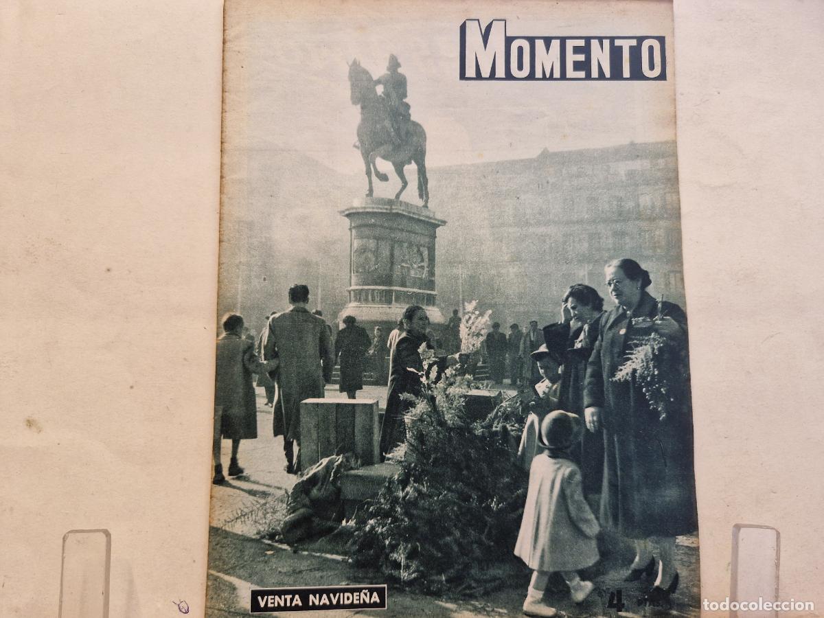 Coleccionismo de revistas y peri&oacute;dicos: REVISTA. MOMENTO. VENTA NAVIDAD. 17 DICIEMBRE 1953