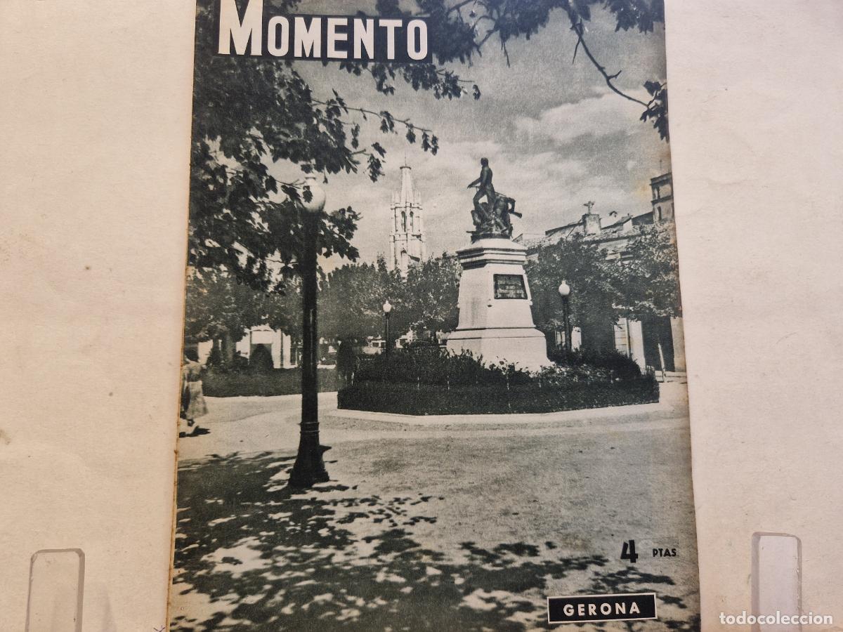 Coleccionismo de revistas y peri&oacute;dicos: REVISTA. MOMENTO. GERONA. 29 DE OCTUBRE. 1953