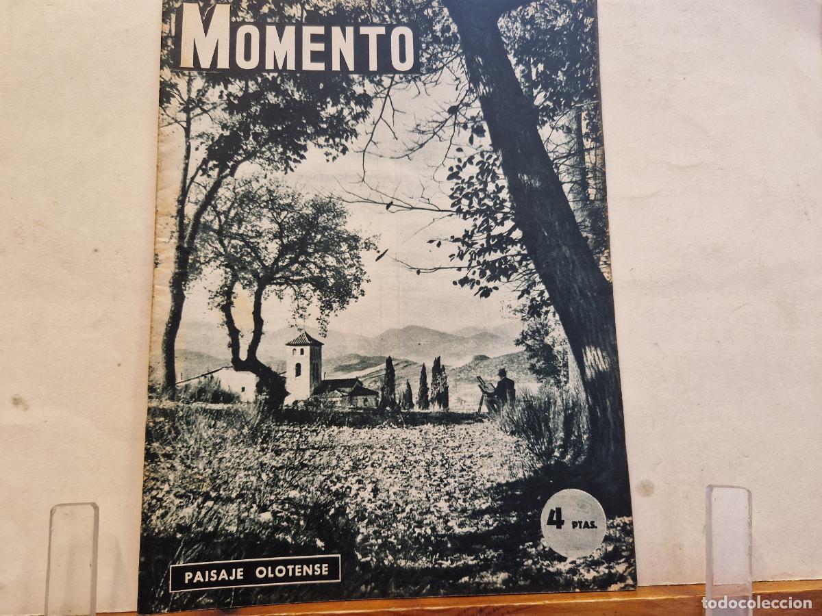 Coleccionismo de revistas y peri&oacute;dicos: REVISTA. MOMENTO. PAISAJE OLOTENSE.. 3 DE SEPTIEMBRE 1953