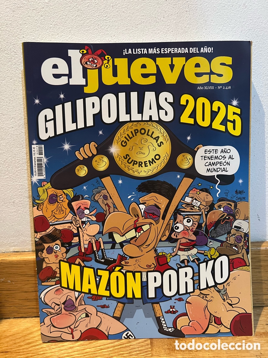 Coleccionismo de revistas y peri&oacute;dicos: El jueves n&uacute;mero 2418