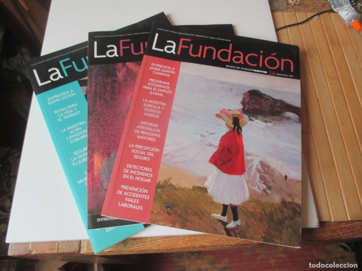 Coleccionismo de revistas y peri&oacute;dicos: La fundaci&oacute;n (3 revistas sueltas, 2014 y 2012) W41036