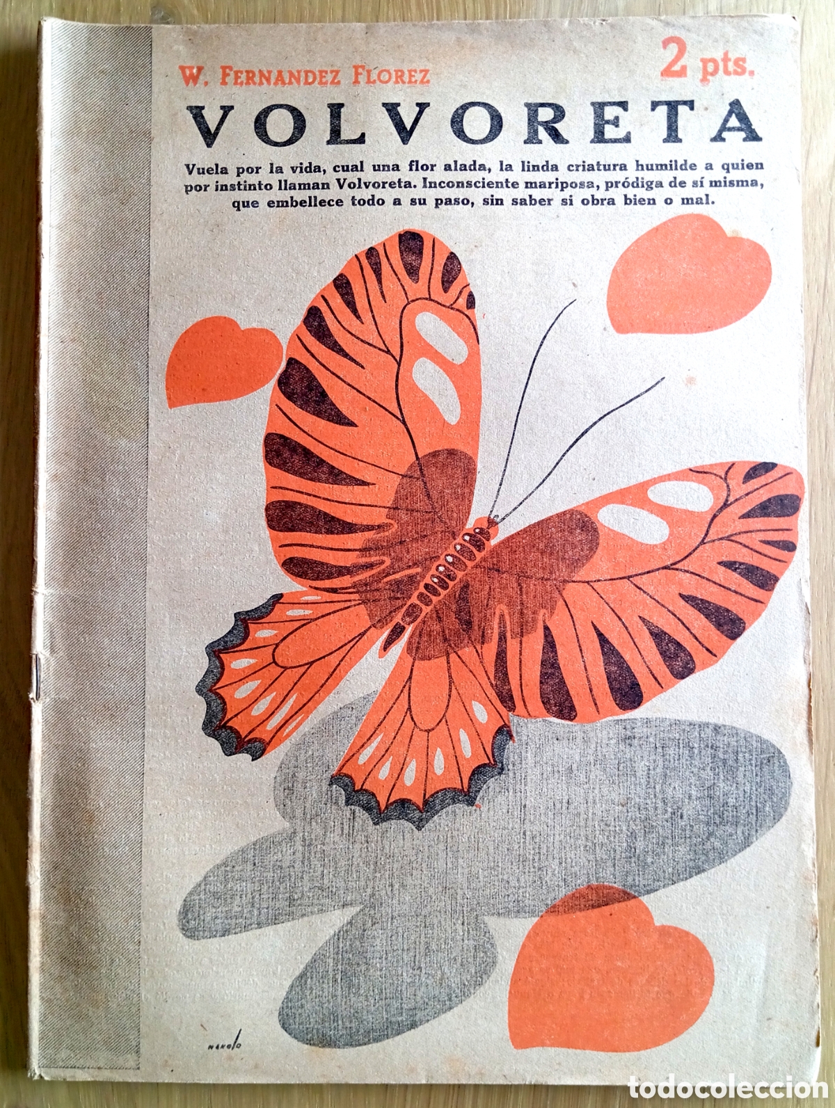 Sammeln von Zeitschriften und Zeitungen: WENCESLAO FERN&Aacute;NDEZ FL&Oacute;REZ VOLVORETA REVISTA NOVELAS Y CUENTOS 773 PORTADA MANOLO PRIETO 1946