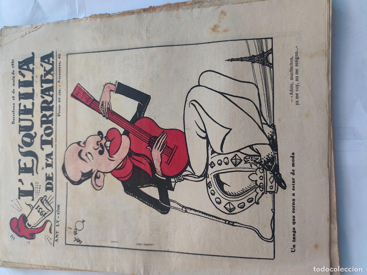 Coleccionismo de revistas y peri&oacute;dicos: Revista L'esquella de la Torratxa 1931