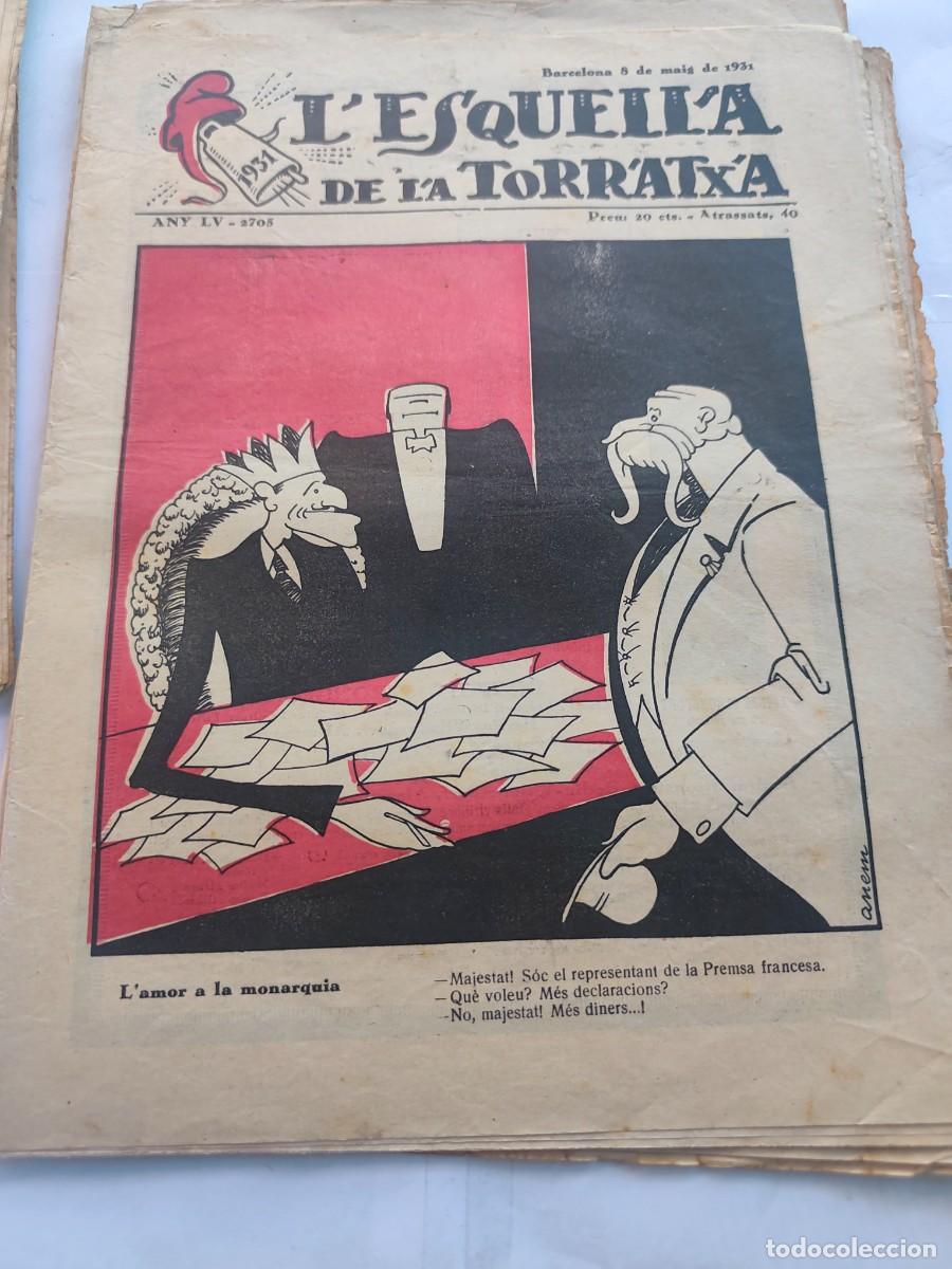 Coleccionismo de revistas y peri&oacute;dicos: Revista L'esquella de la Torratxa 1931