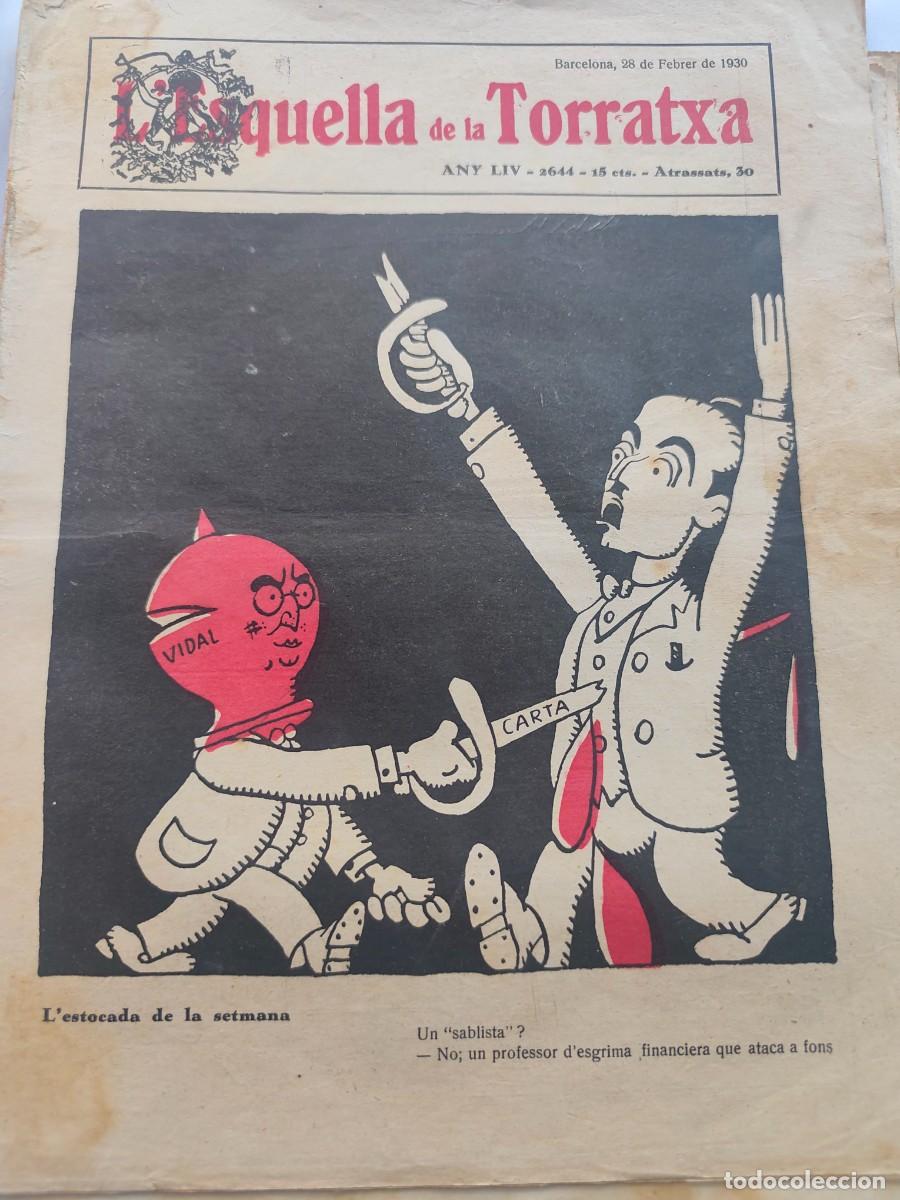 Coleccionismo de revistas y peri&oacute;dicos: Revista L'esquella de la Torratxa 1930