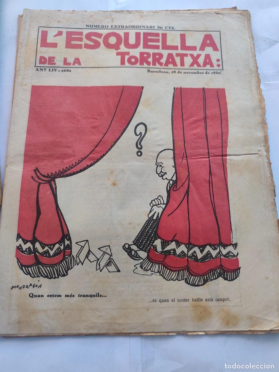 Coleccionismo de revistas y peri&oacute;dicos: Revista L'esquella de la Torratxa 1930
