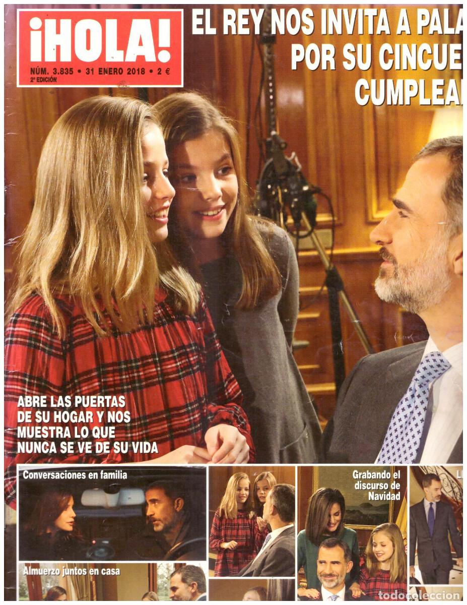 Coleccionismo de revistas y peri&oacute;dicos: REVISTA HOLA 3835: REY FELIPE / DOLORES O'RIORDAN / THE CRANBERRIES / ALFONSO BASSAVE / ALVARO CERVA