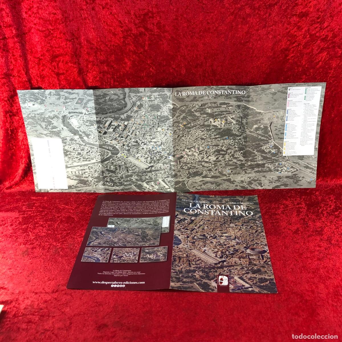 Coleccionismo de revistas y peri&oacute;dicos: LA ROMA DE CONSTANTINO - N&Eacute;STOR F. MARQU&Eacute;S, PABLO APARICIO - DESPERTA FERRO - PLANO - MAPA / 480