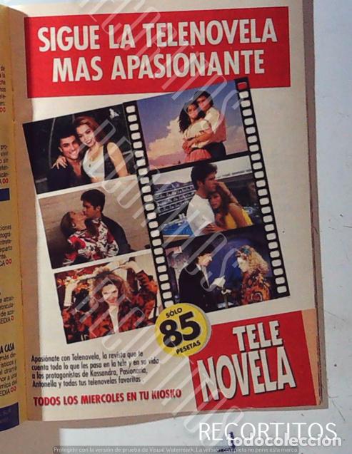 Coleccionismo de revistas y peri&oacute;dicos: anuncio de kassandra pasionaria antonella fernando carrillo catherine fulop
