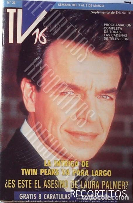 Coleccionismo de revistas y peri&oacute;dicos: TWIN PEAKS JOAN CHEN LAURA PALMER SHELLY LEE DAVID LYNCH LAURA FLYNN BOYLE SHERILYN FENN