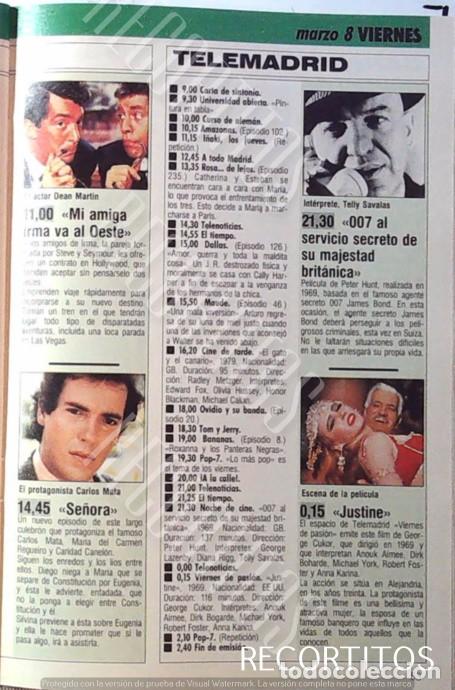 Coleccionismo de revistas y peri&oacute;dicos: PETER SELLERS CLAUDIA CARDINALE ANITA EKBERG CARLOS MATA ANNA KARINA JUSTINE TELLY SAVALAS 007