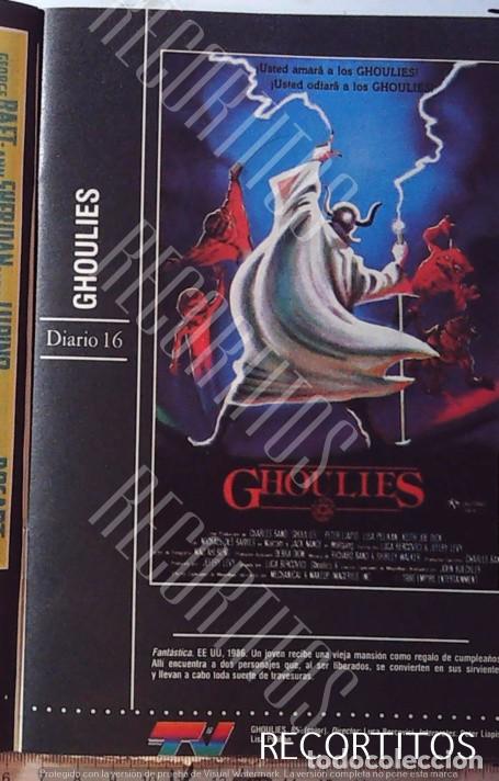 Coleccionismo de revistas y peri&oacute;dicos: LOS GHOULIES VICENTE PARRA JOHN HURT