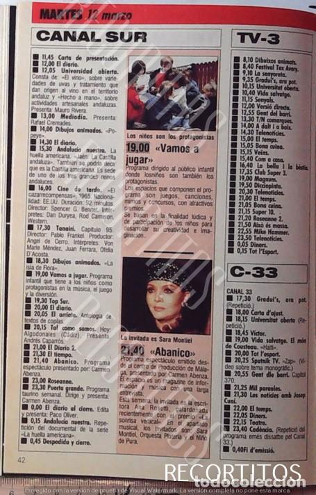 Collection Magazines and Newspapers: SARA MONTIEL ABANICO VAMOS A JUGAR BETTE DAVIS CATHERINE DENEUVE BEN KINGSLEY GANDHI