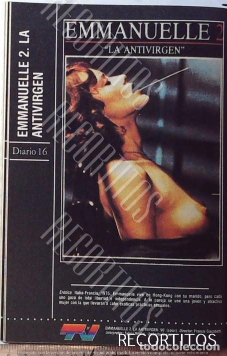 Sammeln von Zeitschriften und Zeitungen: EMMANUELLE 2 LA ANTIVIRGEN SYLVIA KRISTEL UMBERTO ORSINI FRANCIS GIACOBETTI