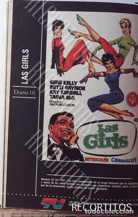 Coleccionismo de revistas y peri&oacute;dicos: LAS GIRLS GENE KELLY MITZI GAYNOR KAY KENDALL TAINA ELG