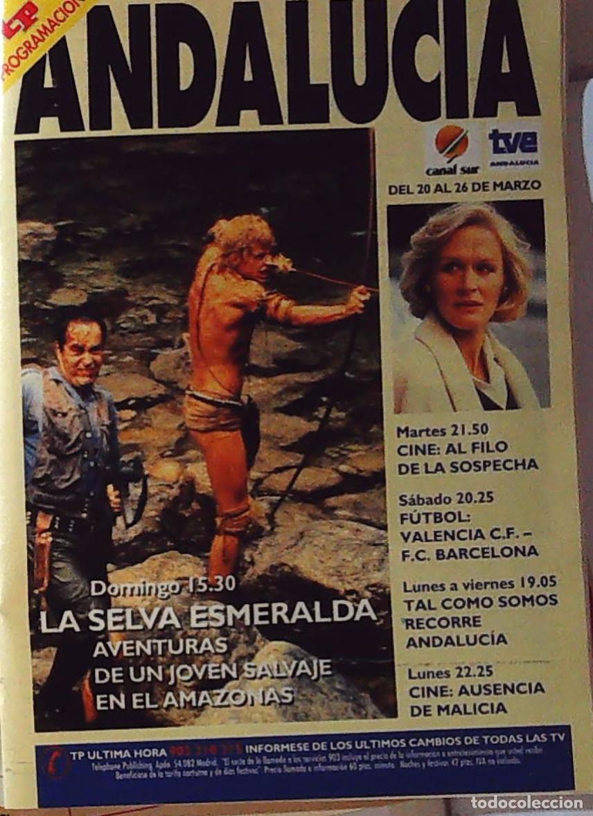 Coleccionismo de revistas y peri&oacute;dicos: LA SELVA ESMERALDA GLENN CLOSE