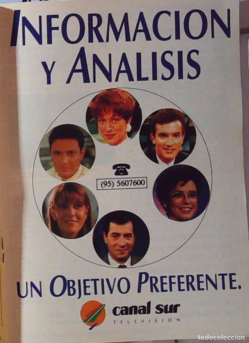 Coleccionismo de revistas y peri&oacute;dicos: OBJETIVOS Y ANALISIS UN OBJETIVO PREFERENTE CANAL SUR