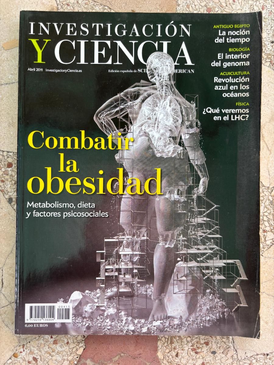 Coleccionismo de revistas y peri&oacute;dicos: INVESTIGACI&Oacute;N Y CIENCIA N&ordm; 415 A&Ntilde;O 2011. COMBATIR LA OBESIDAD. INTERIOR DEL GENOMA