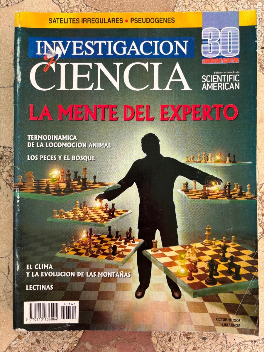 Coleccionismo de revistas y peri&oacute;dicos: INVESTIGACI&Oacute;N Y CIENCIA N&ordm; 361 A&Ntilde;O 2006. MENTE DEL EXPERTO. SAT&Eacute;LITES IRREGULARES.
