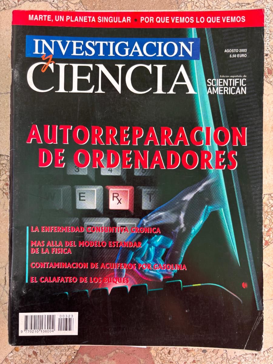 Coleccionismo de revistas y peri&oacute;dicos: INVESTIGACI&Oacute;N Y CIENCIA N&ordm; 323 A&Ntilde;O 2003. ENFERMEDAD CONSUNTIVA CR&Oacute;NICA. CONTAMINACI&Oacute;N DE ACU&Iacute;FEROS.