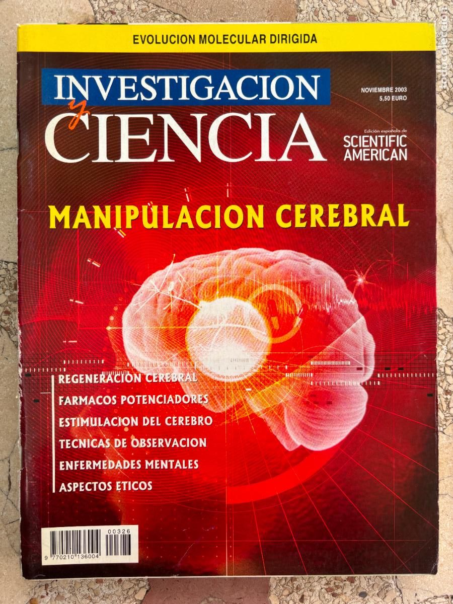 Coleccionismo de revistas y peri&oacute;dicos: INVESTIGACI&Oacute;N Y CIENCIA N&ordm; 326 A&Ntilde;O 2003. REGENERACI&Oacute;N CEREBRAL. F&Aacute;RMACOS POTENCIADORES.